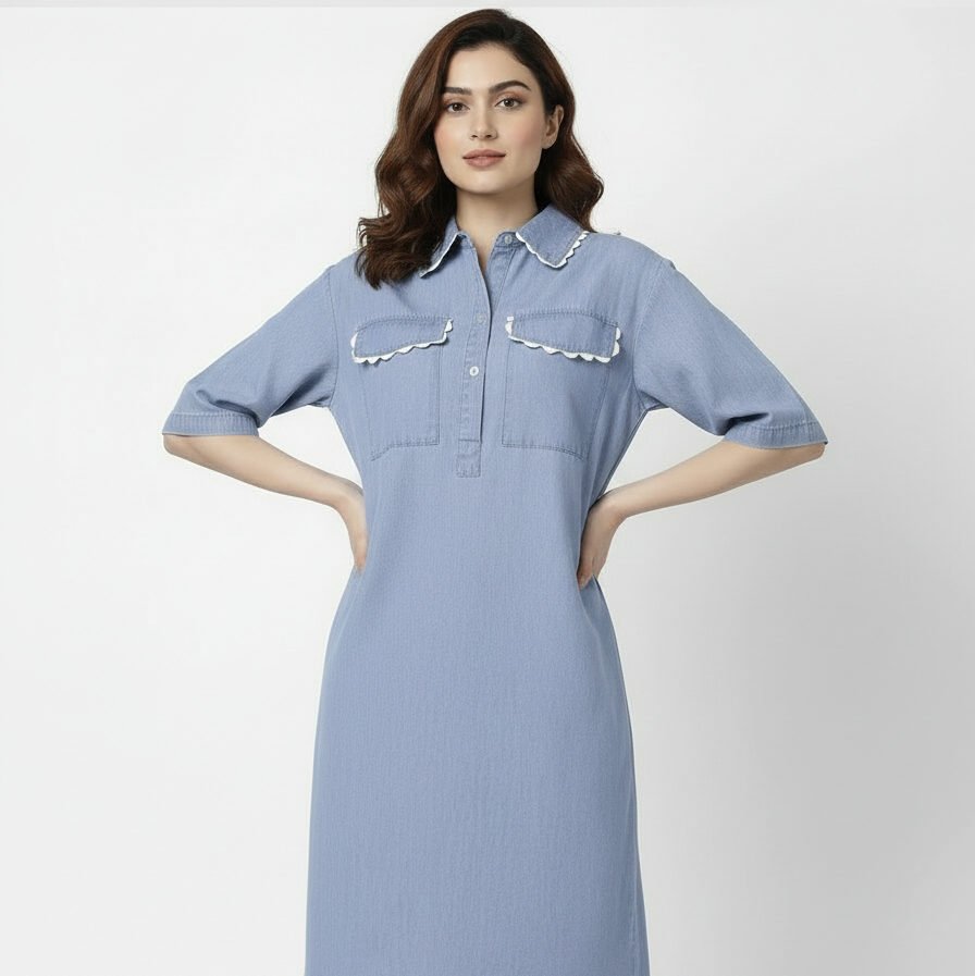 Midi Lounge Dress - Image 5